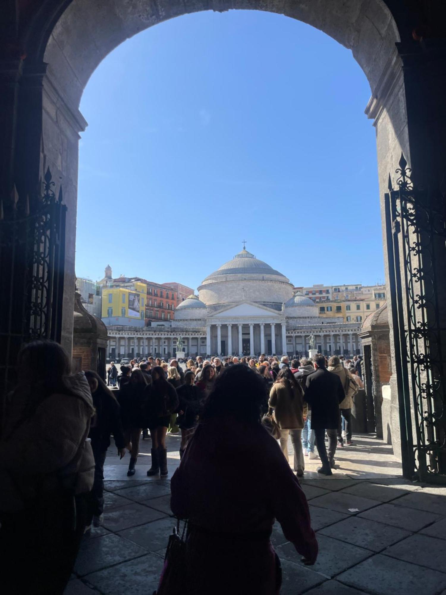 Casetta Piazza Plebiscito Neapel Exteriör bild